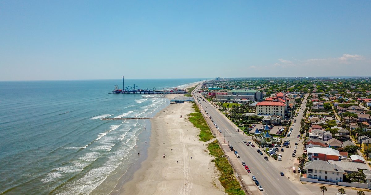 Galveston service area